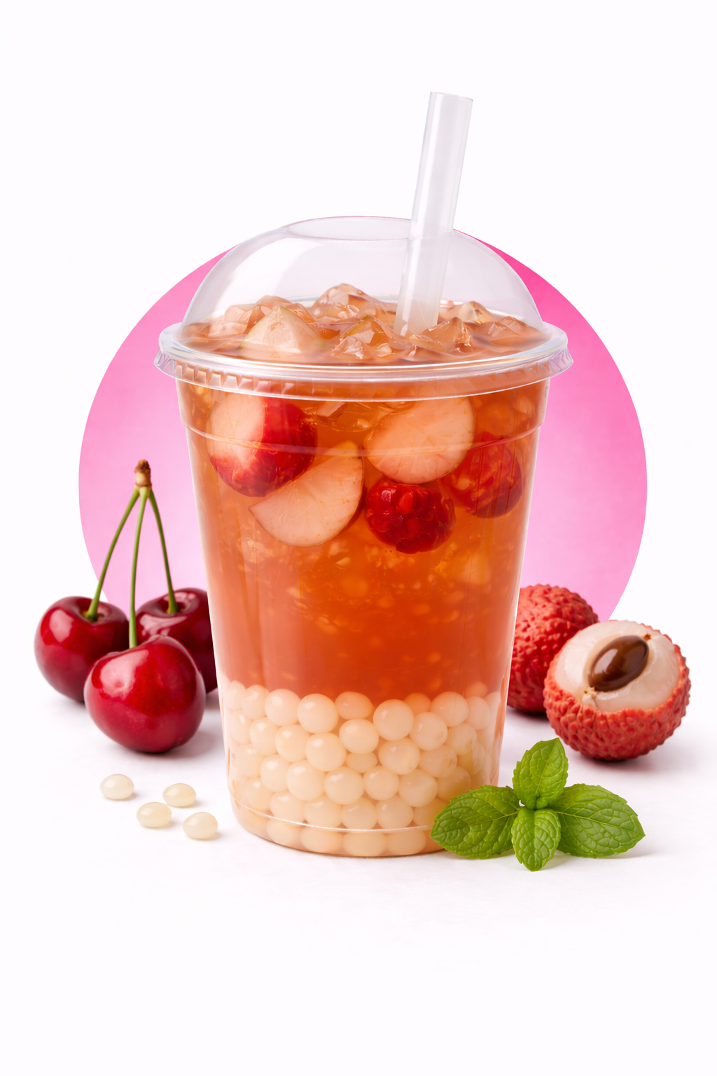 BubbleTea Cerise Litchi